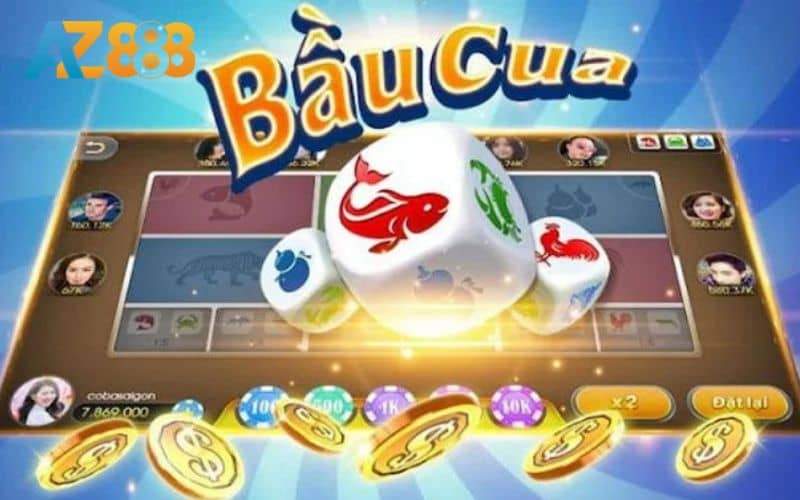 Bầu cua online tại AZ888 là trò chơi dự đoán kết quả đầy thú vị